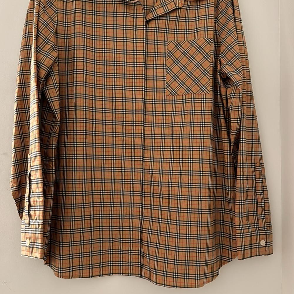 Women's Burberry Dress Shirt - Picture 3 of 5